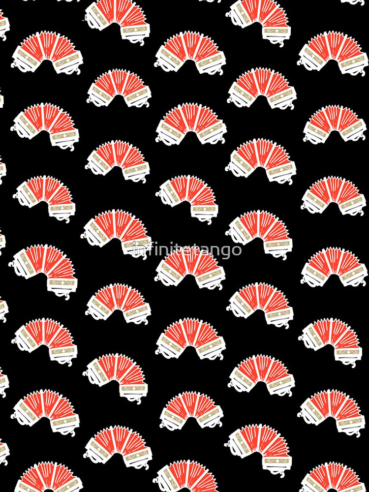 Thumbnail 5 of 5, iPhone Case, Tango Red Bandoneon Pattern designed and sold by infinitetango.