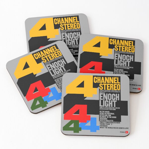 Item preview, FOUR CHANNEL STEREO - EASY LISTENING LOUNGE - RECORD SLEEVE designed and sold by ThrowbackAds.