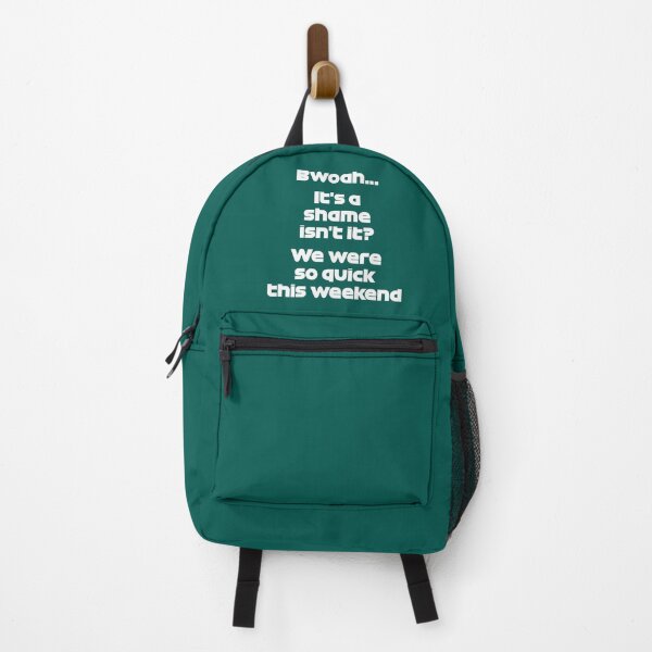 Item preview, VET. Bwoah, It's a Shame Isn't It? - Best Team Radio Canada 2022 GP (White - Emerald Green BG) designed and sold by FilipeFerreira.