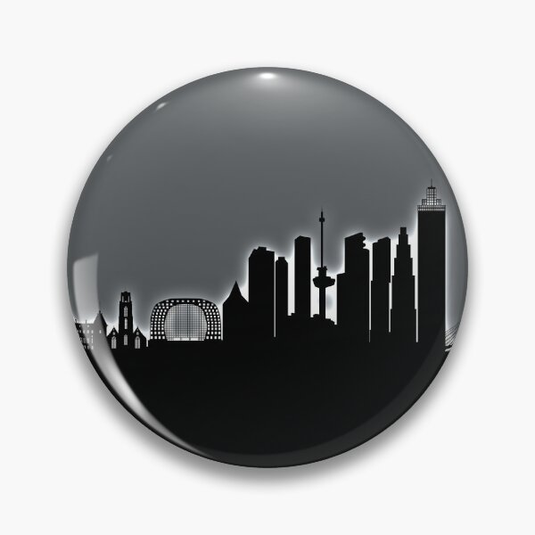 Artikelvorschau, Rotterdam The Netherlands Skyline entworfen und verkauft von ArtPrints.