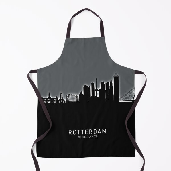 Item preview, Rotterdam The Netherlands Skyline designed and sold by ArtPrints.