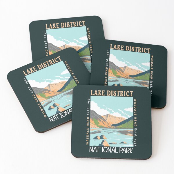Item preview, Lake District National Park Wasdale Head England Distressed designed and sold by KrisSidDesigns.