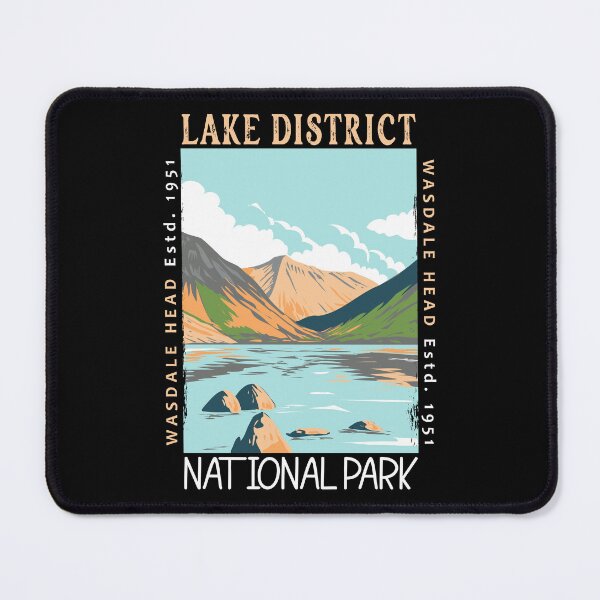 Item preview, Lake District National Park Wasdale Head England Distressed designed and sold by KrisSidDesigns.