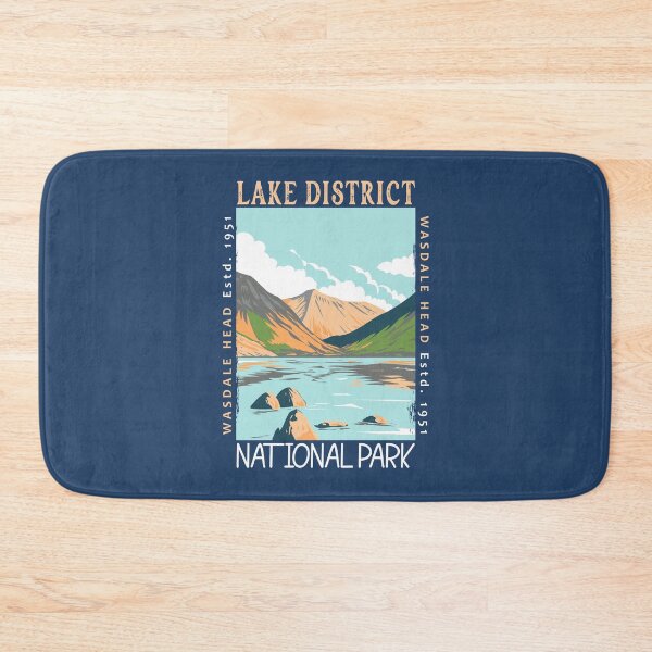 Item preview, Lake District National Park Wasdale Head England Distressed designed and sold by KrisSidDesigns.