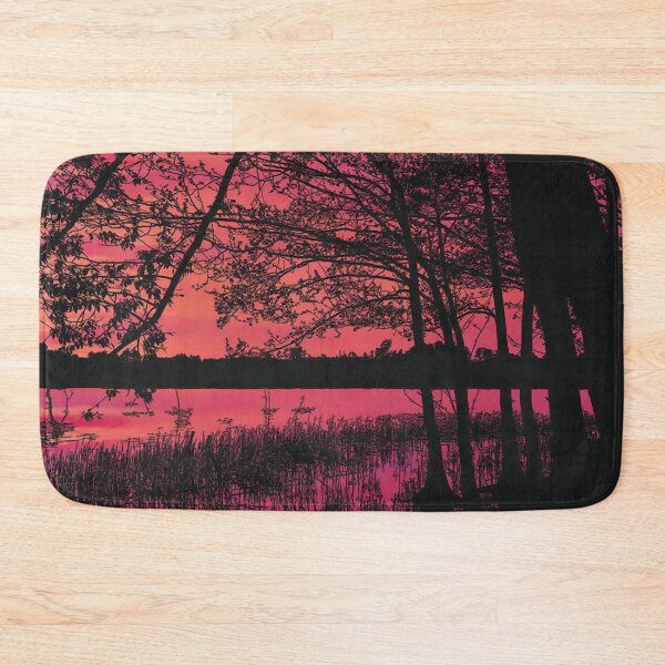 Item preview, Trees by the Lake  - Watercolor Painting designed and sold by Unaiza Khalid.