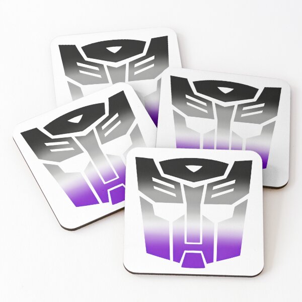 Item preview, Asexual Pride Autobot Logo designed and sold by blitz.ink.