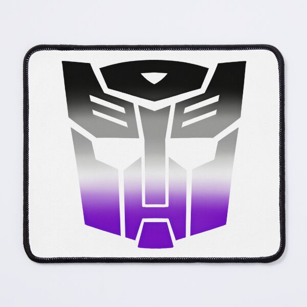 Item preview, Asexual Pride Autobot Logo designed and sold by blitz.ink.