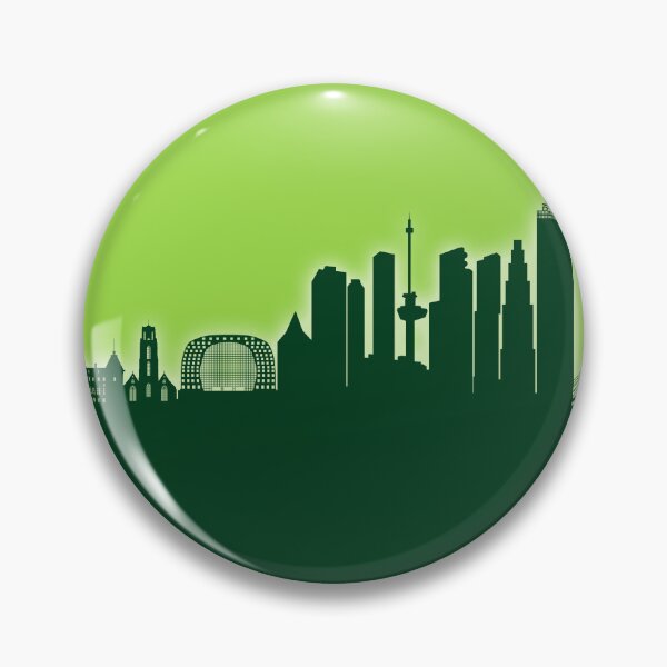 Item preview, Rotterdam The Netherlands Skyline designed and sold by ArtPrints.