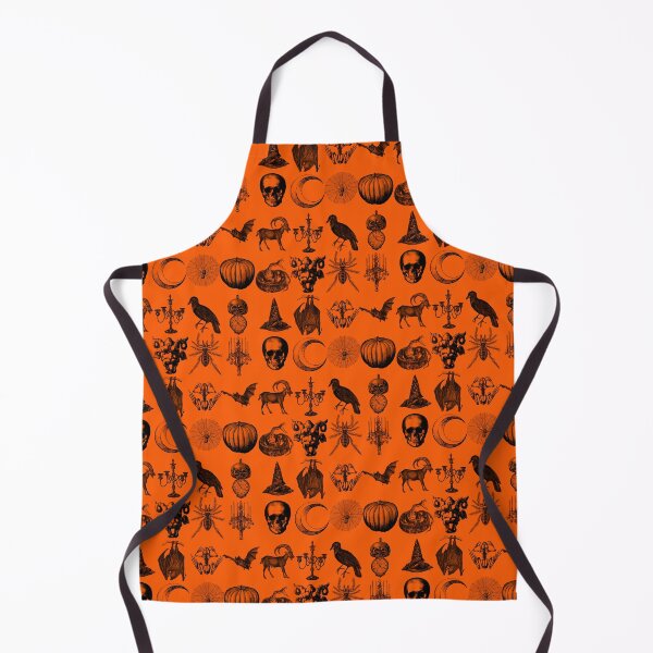 Item preview, Creepy Vintage Halloween Symbols Collage designed and sold by funnytshirtemp.