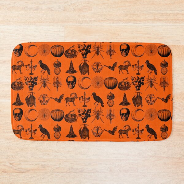 Item preview, Creepy Vintage Halloween Symbols Collage designed and sold by funnytshirtemp.