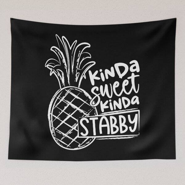 Item preview, Kinda Sweet Kinda Stabby Pineapple designed and sold by RichardxBen.