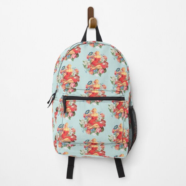 Item preview, Lovely Retro Summer Cute Vintage Girl Flower Design designed and sold by TrulyEpoque.
