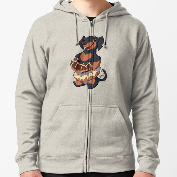 Sweet doog #3 Zipped Hoodie
