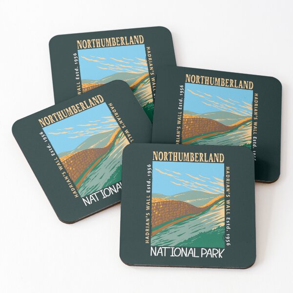 Item preview, Northumberland National Park Hadrians Wall England Distressed designed and sold by KrisSidDesigns.