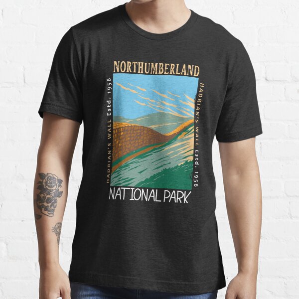 Item preview, Northumberland National Park Hadrians Wall England Distressed designed and sold by KrisSidDesigns.