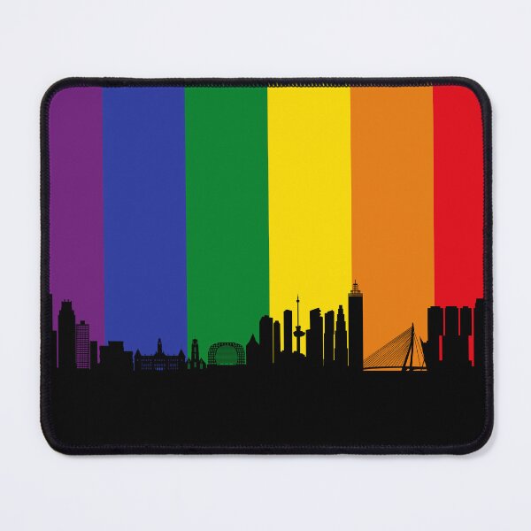 Item preview, Rotterdam The Netherlands Skyline designed and sold by ArtPrints.