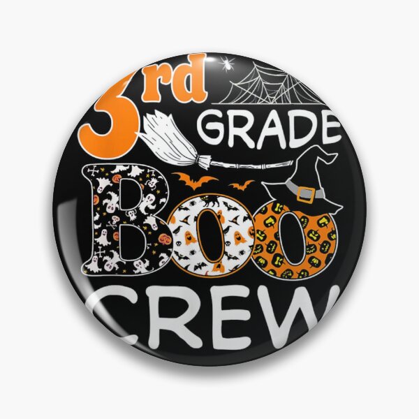 Item preview, 3rd Grade Boo Crew Spooky Halloween designed and sold by Maria Grubbs.