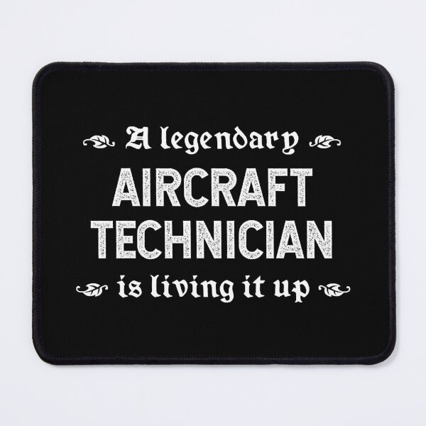 Item preview, A Legendary Aircraft Technician Is Living It Up designed and sold by TimespunThreads.