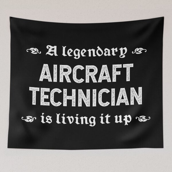 Item preview, A Legendary Aircraft Technician Is Living It Up designed and sold by TimespunThreads.