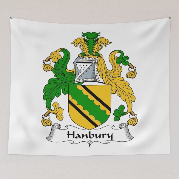 Item preview, Hanbury designed and sold by HaroldHeraldry.