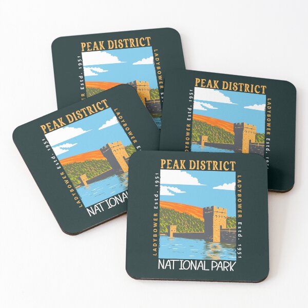 Item preview, Peak District National Park England Ladybower Distressed designed and sold by KrisSidDesigns.