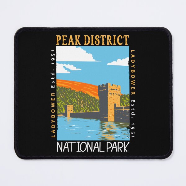 Item preview, Peak District National Park England Ladybower Distressed designed and sold by KrisSidDesigns.