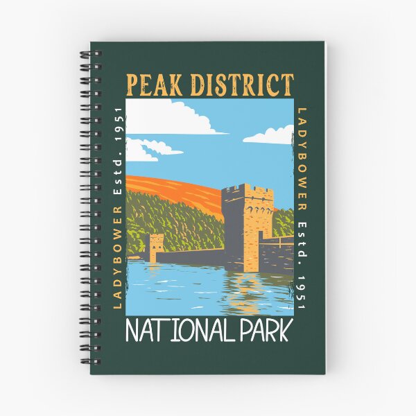 Item preview, Peak District National Park England Ladybower Distressed designed and sold by KrisSidDesigns.