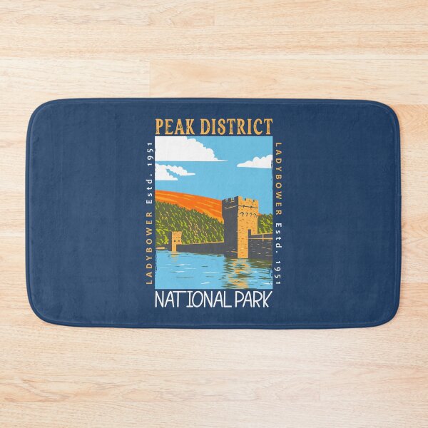 Item preview, Peak District National Park England Ladybower Distressed designed and sold by KrisSidDesigns.