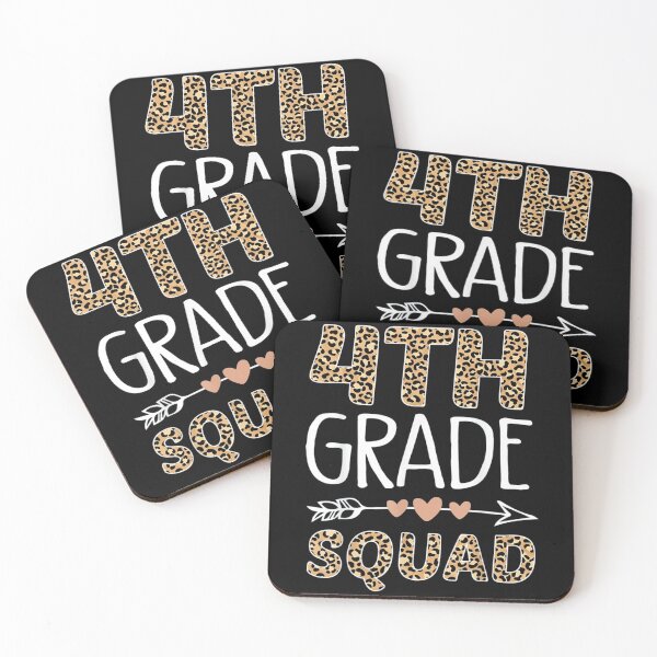 Item preview, 4th Grade Squad Leopard designed and sold by Maria Grubbs.