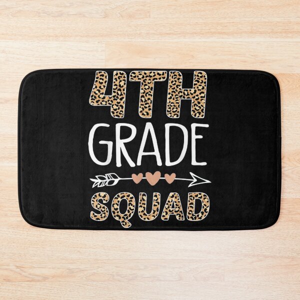 Item preview, 4th Grade Squad Leopard designed and sold by Maria Grubbs.