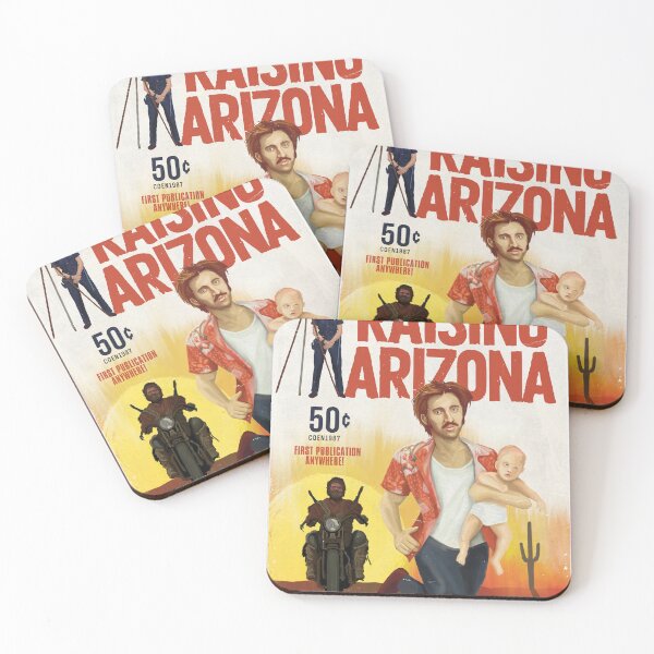 Item preview, Raising Arizona alternative movie poster - Coen Brothers - pulp book cover designed and sold by Chris Ayers.