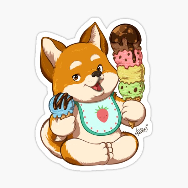 Sweet doog #4 Sticker