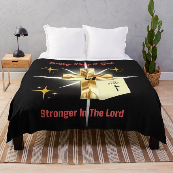 Item preview, Every Day I Get Stronger In The Lord designed and sold by marvacousins246.