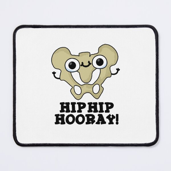 Item preview, Hip Hip Hooray Funny Anatomy Puns designed and sold by punnybone.