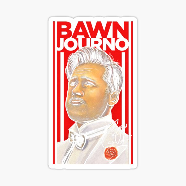 Bawnjourno A Tribute to Enzo Goralami Sticker
