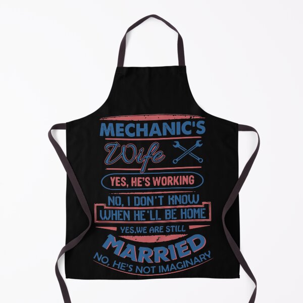 Item preview, Mechanic's Wife Yes He's Working Not Imaginary designed and sold by RichardxBen.
