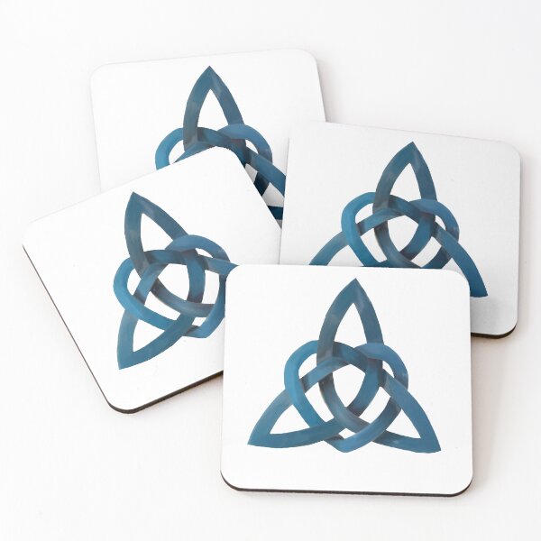 Item preview, Blue Love Triquetra designed and sold by Lacey Schmidt.