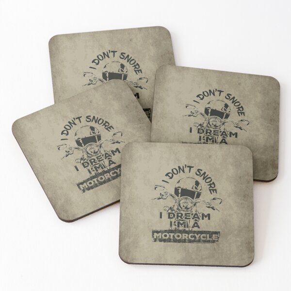 Item preview, I don't snore I dream I'm a motorcycle - Aged designed and sold by F440.