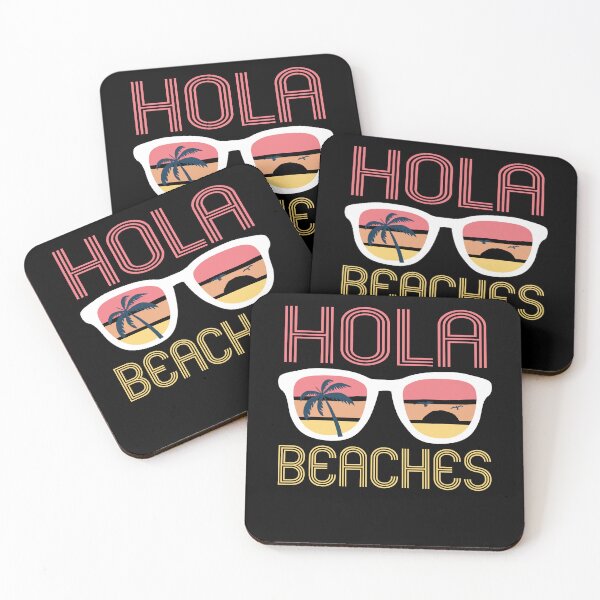 Item preview, Hola Beaches Beach Summer Vacation Family Funny Cool designed and sold by Echo Dusk.
