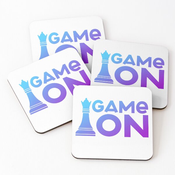 Item preview, Game On (chess - cool colors) designed and sold by hardscuffle.