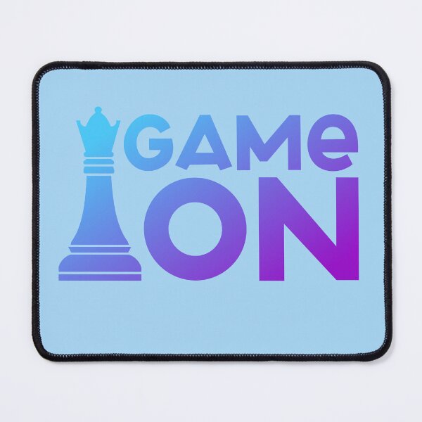 Item preview, Game On (chess - cool colors) designed and sold by hardscuffle.