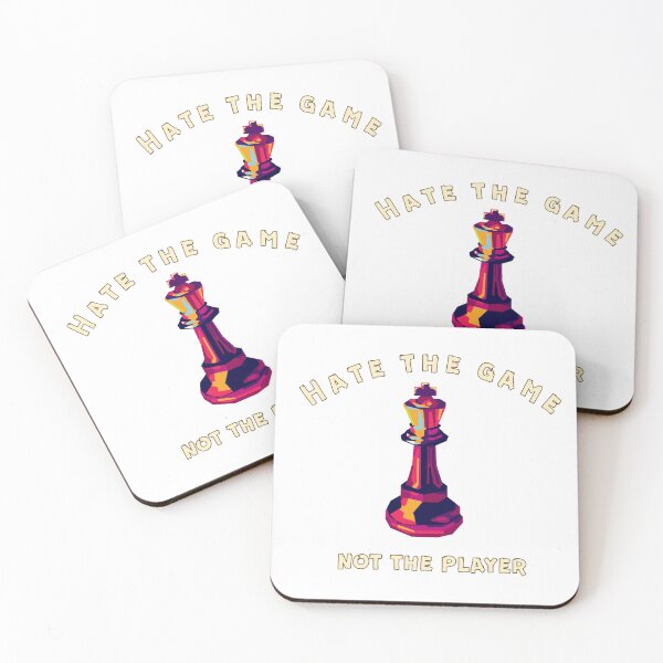 Item preview, Hate the game, not the player (chess) designed and sold by hardscuffle.