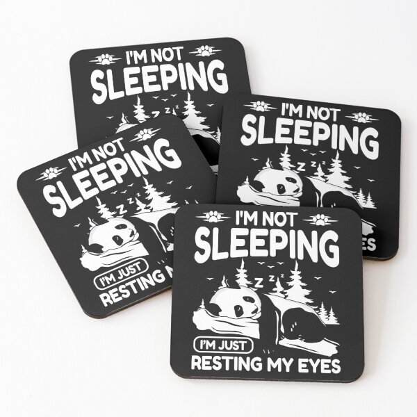 Item preview, Mens I'm Not Sleeping I'm Just Resting My Eyes Dad Apparel designed and sold by RichardxBen.