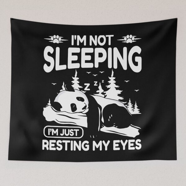 Item preview, Mens I'm Not Sleeping I'm Just Resting My Eyes Dad Apparel designed and sold by RichardxBen.