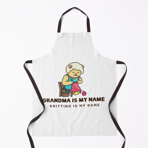 Item preview, Grandma Is My Name Knitting Is My Game designed and sold by shalakacreats.