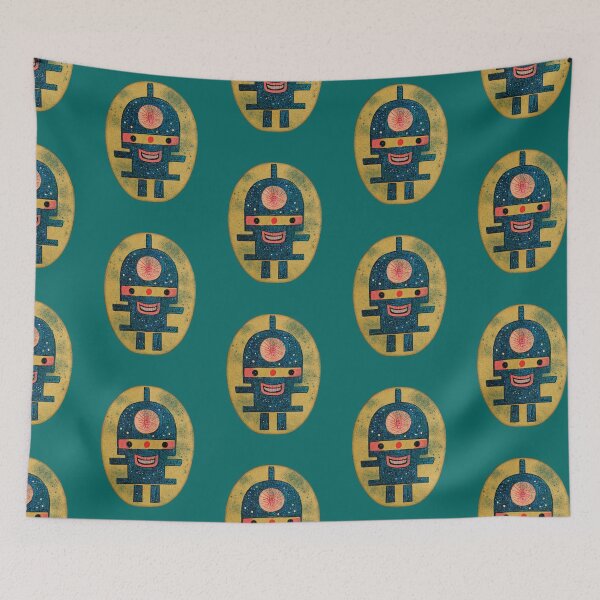 Item preview, Evil Robot scary, cute, Occult Retro Surrealism designed and sold by MoreMachine.