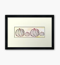 Pumpkin Love Framed Print