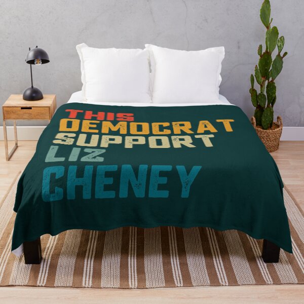 Aperçu de l'œuvre liz cheney ce démocrate soutient liz cheney créée et vendue par Wraptious.