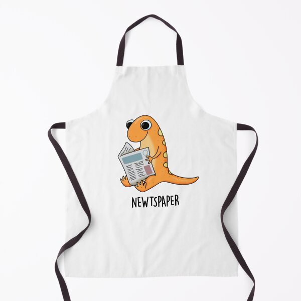 Item preview, Newtspaper Newspaper Funny Newt Puns designed and sold by punnybone.