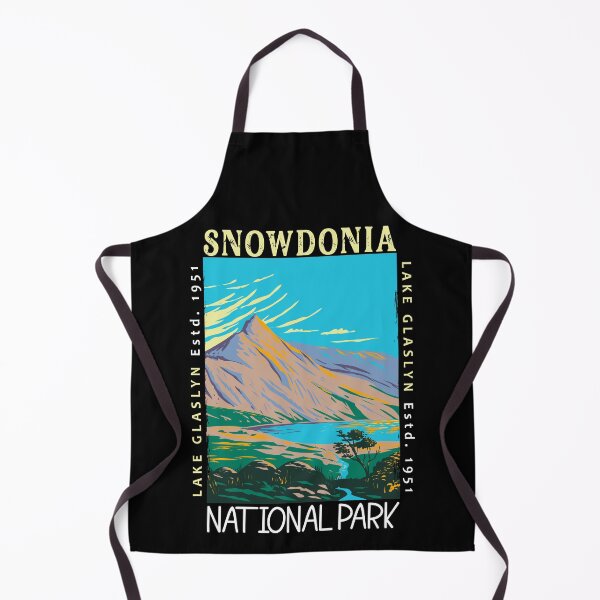 Item preview, Snowdonia National Park Wales Lake Glaslyn Distressed designed and sold by KrisSidDesigns.